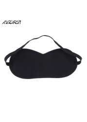 Portable Soft Eye Mask Black Fast Sleep Eye Cover Shade Patch Masks Women Men Blindfold Travel Sleeper