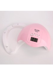 Nail Dryer Manicure 48W Phototherapy LED USB Smart Machine Fast UV Gel Nail Polish Machine Nail Art Tool