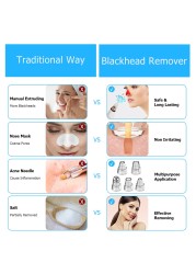 Visible Blackhead Remover Wireless Camera Monitor Suction USB Rechargeable Facial Pore Cleaner Comedone Anti Acne Pimple WiFi