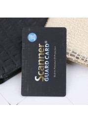 High Quality Portable Credit Card Protector, RFID Lock, NFC Signals, Passport Bag Secure Shield, Wallet