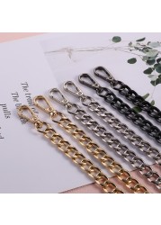 Chain Shoulder Crossbody Bag Metal Strap Handbag Chains Female Shoulder Bag Strap DIY Purse Handles Bag Accessories