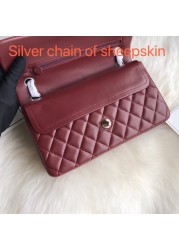 Top quality caviar leather leather handbag 2022 shoulder bag designer chain bag ladies crossbody fashion handbag