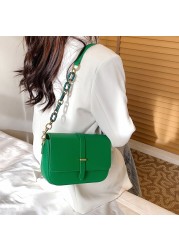 2022 New Women Crossbody Bags Solid Color Fashion PU Leather Women's Face Solid Color Shoulder Bag Female Messenger Bag