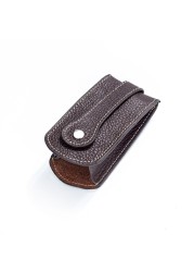 Genuine Leather Wallet with Key Clip for Men, Soft Leather Wallet with Pull Pattern for Home Keys, Keychain Holder, Wallet