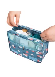 Men's Travel Bag Hanging Bathroom Organizer Travel Waterproof Nylon Cosmetic Bag