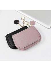 Shell Coin Purse Fashion PU Leather Coin Purse Women Small Wallet Change Purses Small Zipper Money Storage Bags Bag Zipper Wallet