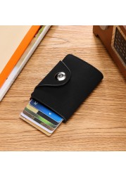 Personalized RFID Wallet for Men and Women Name Aluminum Metal Wallet Business Card Holder