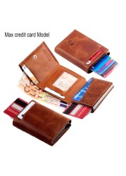 smart wallet business card holder genuine cowhide handmade smart automatic card holder men gift distributions card holder wallet wallet men card holder purse cards wallet money purse men's wallet id card holder men's wallets