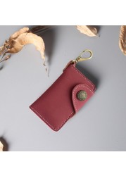 Leather Key Holder Handy Key Case for Men Women Key Organizer Wallet Key Holder Wallet Key Holder Birthday Wedding Favor Gifts