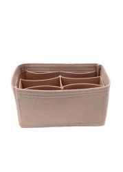 Nice BB Insert Organizer Makeup Hand Bag Organizer Purse Inner Insert Portable Cosmetic Bags for Nice BB Bag Organizer