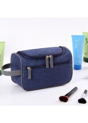 Toiletry Bag Men Women Large Travel Bag Zipper Cosmetic Bag Makeup Organizer Storage Bag Wash Kit Bathroom Box