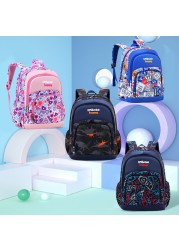 Children's school backpack, waterproof printed school bag for teenagers, boys and girls