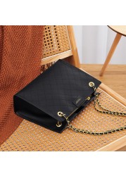 Diamond Chain Bag For Women Shoulder Bag Large Capacity Ladies Crossbody Bags Luxury Designer Ladies Messenger Bags