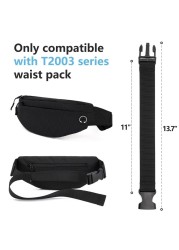 1PC Portable Belt Waist Bag Belt Extender for Men Women DIY Fanny Pack Belt Bum Bag Extension Belt Bag Accessories