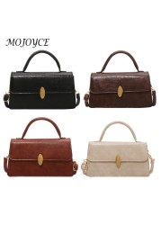 Fashion PU Leather Shoulder Bag Women Pure Color Small Crossbody Bags Casual Small Zipper Gift Bags For Ladies