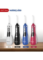 Waterpulse V500 Adult Portable Oral Irrigator Rechargeable Water Flosser 200ml IPX7 Water Floss