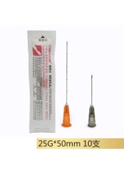 Blunt tip cannula for filler injection 18G 21G 22G 23G 25G 27G30G uric acid face fill nose slight blunt needle 2pcs/pack *10