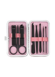 Professional scissors nail clippers one set nail groove pedicure knife dermatitis clipper nails manicure tools