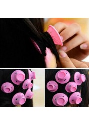 10/20/set Soft Rubber Magic Hair Care Rollers Silicone Hair Curler No Heat No Clip Hair Styling Curling DIY Tool for Hair Curler