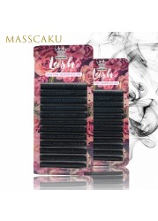 MASSCAKU New autofans blooming eyelash easy fanning lashes autofloracion mega fan russian volume eyelashes make up cilia