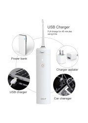 Oral Irrigator Electric Toothbrush USB Rechargeable Water Dental Floss Portable Dental Irrigator Dental Spray Can