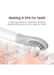 SOOCAS Electric Toothbrush Penjing EX3 Sonic USB Rechargeable Toothbrush Waterproof Ultrasonic Sensor Sonic Brush Automatic