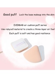 1pack=2pcs everdoor marshmallow/triple air cushion puff BB cream setting sponge puff soft dry/wet use makeup tool