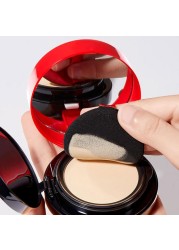 2 in 1 Air Cushion Makeup Pressed Powder Foundation Set Double Layer Whitening BB CC Cream Long Lasting Oil Control Face Makeup