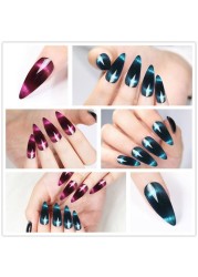 9D Cat Eye Nail Gel Polish Magnetic Laser Nails Gel Semi Permanent Soak Off UV LED Varnishes Lacquer Manicure Nail Art Design