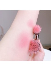 1/2pcs stipbling makeup brushes double layer blush brush natural cosmetic blush highlight bronzer contour powder blending tool