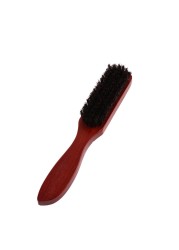 Men's and Women's Wooden Handle Hair Brush Solid Boar Bristle Combs for Beard and Hair Styling