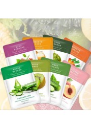 30ml Fruit Plant Face Mask Shrink Pores Brightening Moisturizing Anti-aging Sheet Masks Moisturizing Face Skin Care