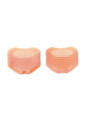 2pcs Forefoot pad shoes cushion high heel elastic silicone gel insoles orthotic arch support protection pads