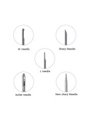 1pc Per Pack Professional Fox Eye Brow Lift Molding Fish Cones Cog 4d fio PDO PCL Double Needle Face Lifting Pdo Thread