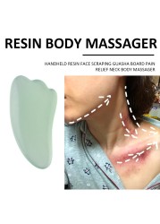 Gua Sha Scraping Board Facial Massager Full Body Scraper Prevents Wrinkles Spa Massage Board Scraping Plate Beauty