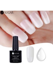 UR Sugar Milky White Gel Gel Polish 7.5ml Soak Off UV Gel Nail Polish Varnish Semi Permanent Nail Art UV LED Varnish