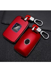 Carbon Fiber Remote Car Key Case For Renault Megane Koleos kadager Talisman Espace captour Clio Fob 2016-2020 car key cover