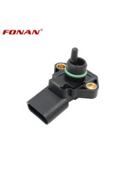 Funan MAP Manifold Absolute Pressure Sensor For Volkswagen Bora Saloon 1J2 1.9 TDI 2000 - 2005 0281002394 0281002395 038906051A