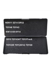 حقيقية أدوات الأقفال لى شى YH65 ISU5 ign HU134 NSN14R DAT12R HU71 K5 Ford2017 kia2018 SX9 TOY2018 TOY47 HON77