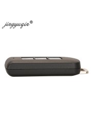 jingyuqin Smart Remote Key Fob 2BTN 433MHz ID46 ID47 For Mitsubishi Lancer Outlander ASX G8D-644M-KEY-E/Montero L200 GHR-M004