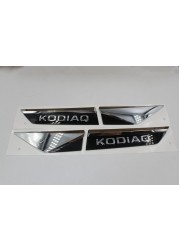 For 2017 2018 Skoda Kodiaq Original Side Wing Fender Door Emblem Badge Sticker Trim