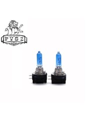 2pcs H11B 55W 5000K Car Headlight Bulb PgJy192 High Power Fog Light White Lamp Replacement