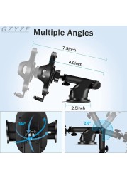 سيارة الهاتف جبل الذراع الطويل شفط كأس مصاصة حامل هاتف السيارة حامل خلية المحمول دعم آيفون هواوي شاومي Redmi سامسونج