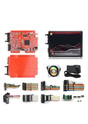 KESS KTAG ل KESS V2.80 V5.017 الأحمر PCB K-T V7.020 V2.25 4 LED ماستر K-TAG 2.25 7.020 Kess V5.017 ECU رقاقة ضبط