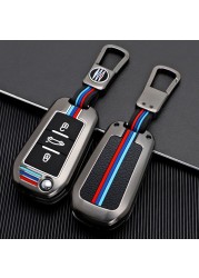 Car Key Shell Metal Case For Peugeot 207 3008 208 308 2008 307 508 5008 407 301 206 Citroen Allroad Zinc Alloy Car Key Bags Covers