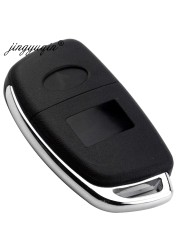 jingyuqin 10pcs 3 Button Car Remote Key Case For Hyundai HB20 IX35 I45 Santa Fe Accent I40 I20 HY15/HY20/TOY40 Blade Fob Shell