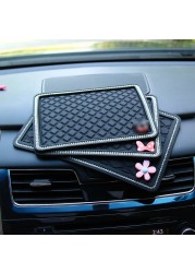 Car anti-slip mat, center console mat, silicone mat, sunglasses, mobile phone storage mat, auto parts, car decoration mat