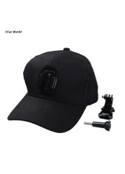 6XDB Sports Camera Portable Adjustable Canvas Sun Hat for -DJI Action Camera