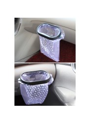 Car Organizer Garbage Bag Garbage Bin Rack Hanger Garbage Bag Frame Hanging Bucket Car Home Universal