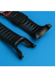 Rubber Watchband for Suunto Watch Band Ambit 1/2/2S/2R/3 Sport/3 Run/3 Peak Watches Replacement Wrist Bands Elastic Strap